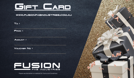 Fusion Fab Industries E Gift Card